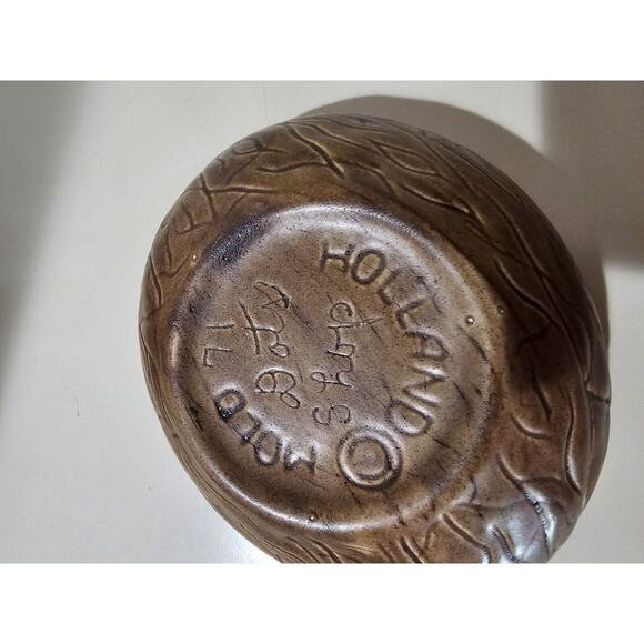 Holland Mold Squirrel Brown Nut Candy/Nut Dish - Picture 5 of 6